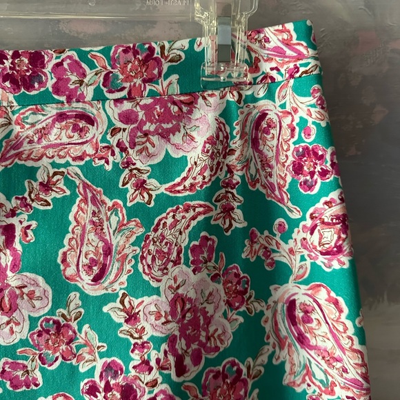 J. Crew Factory Floral Pencil Skirt - Picture 3 of 7